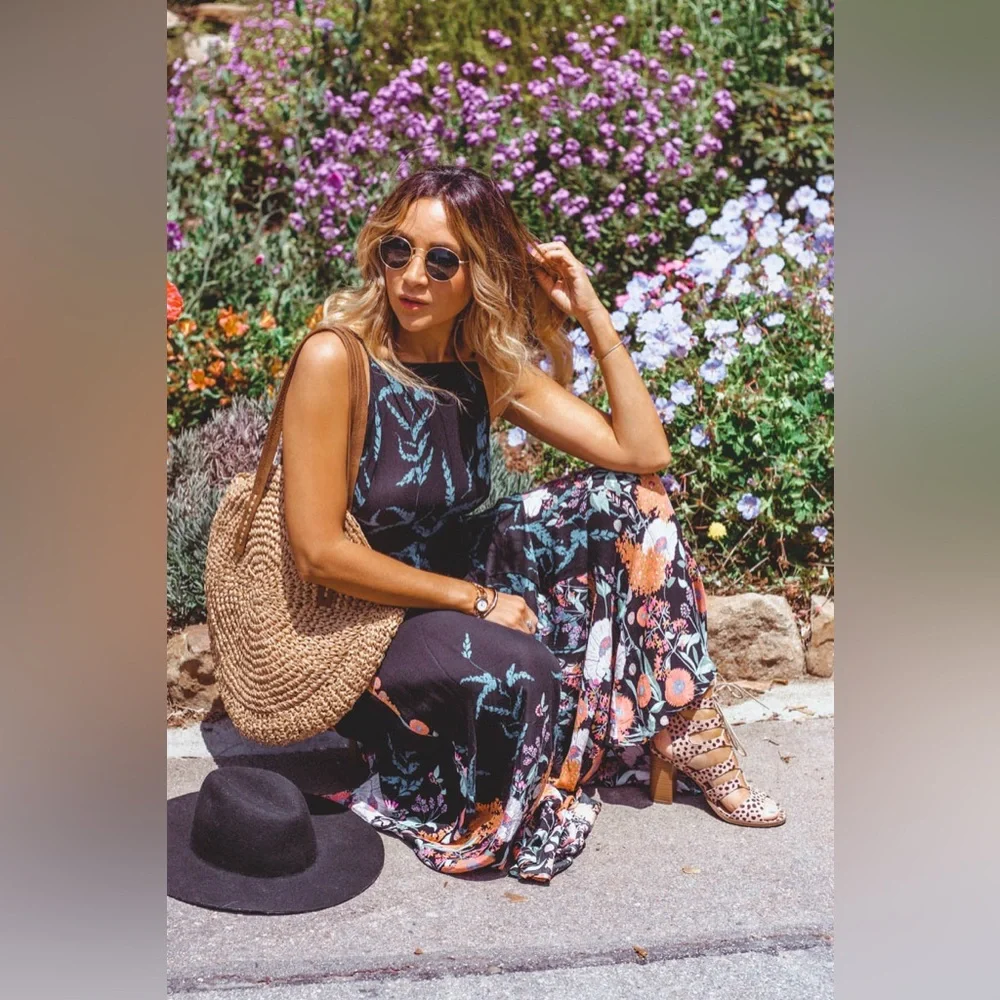 Free People Embrace It Floral Maxi Dress - Picture 5 of 11